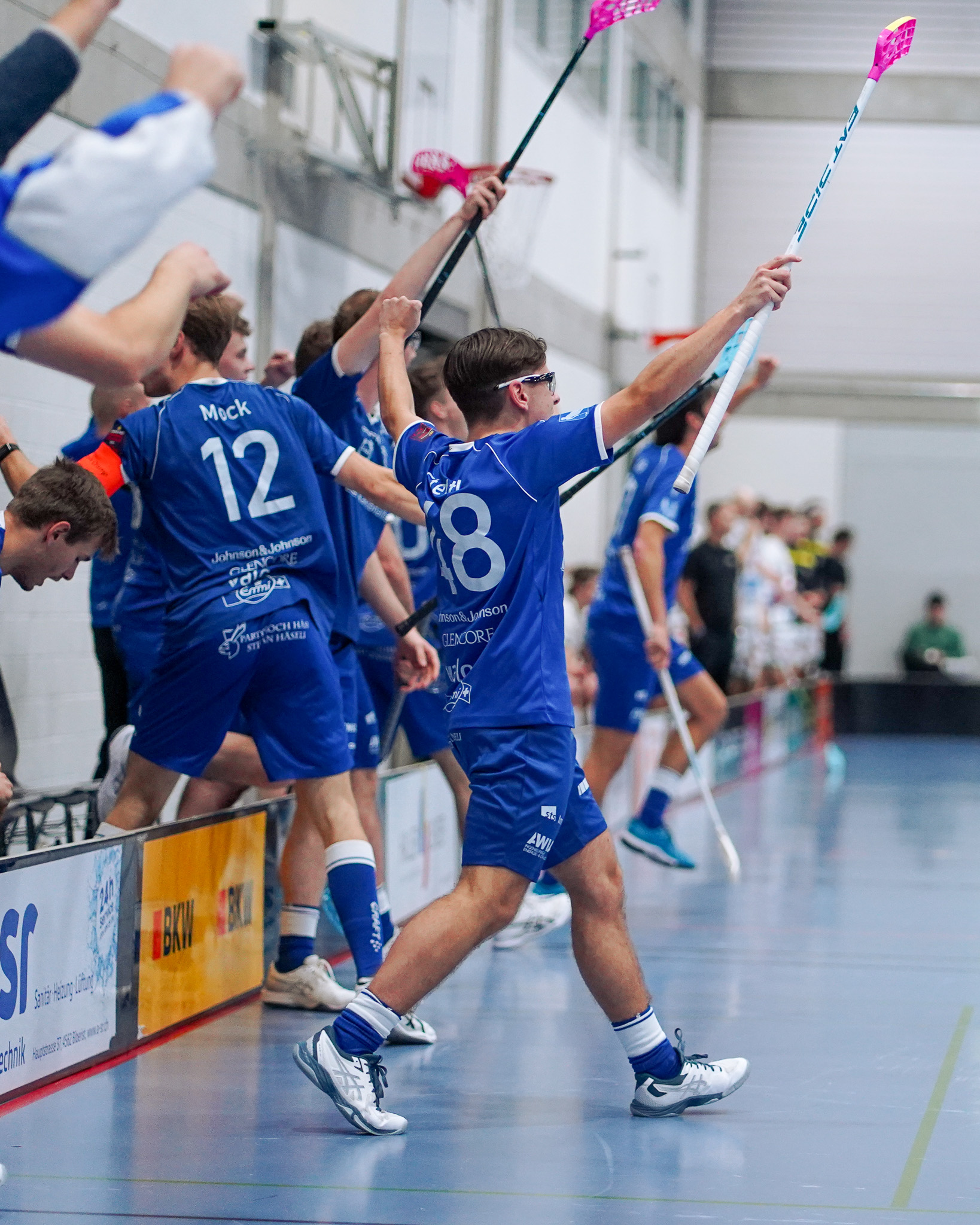 , Swiss Unihockey, SV Wiler Ersigen vs Zug United, Unihockey